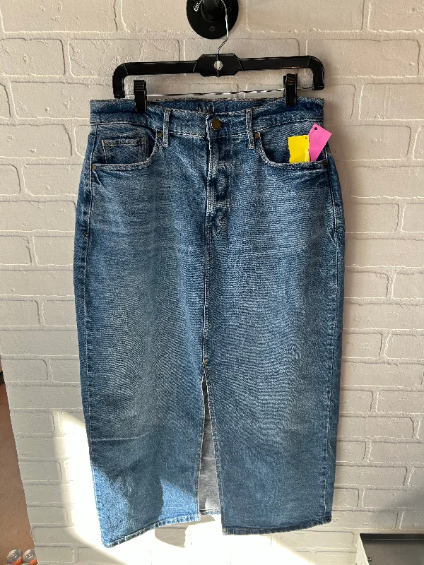 Special Discounts Inside!Skirt Maxi By Ana In Blue Denim, Size: 10