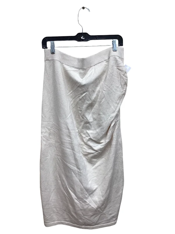 Get More, Spend Less – Shop Now!Skirt Maxi By Express In Cream, Size: Xl