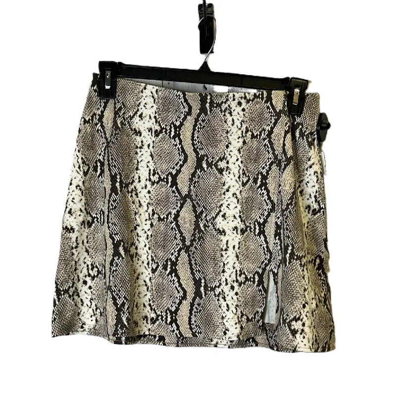 Hurry! While Supplies Last!Snakeskin Print Skirt Mini & Short By H&m, Size: M