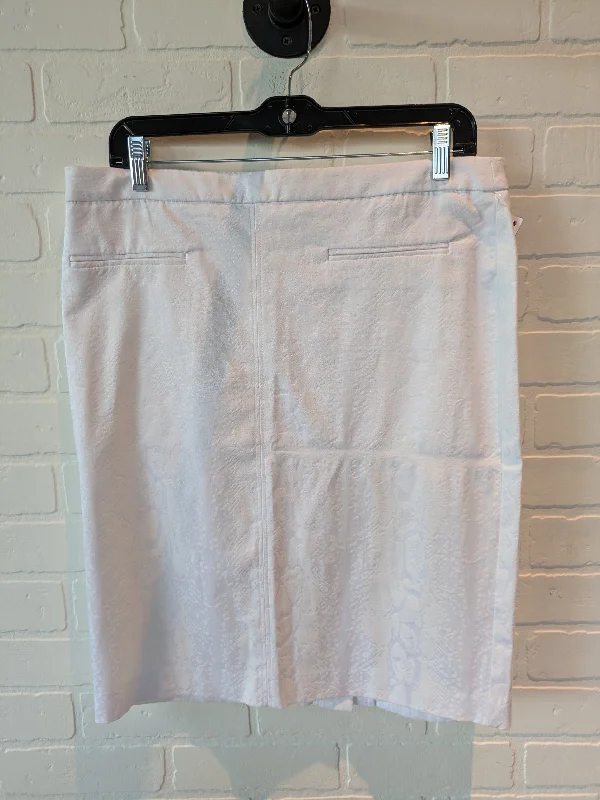Steals and Deals Await!White Skirt Midi Attyre, Size 12