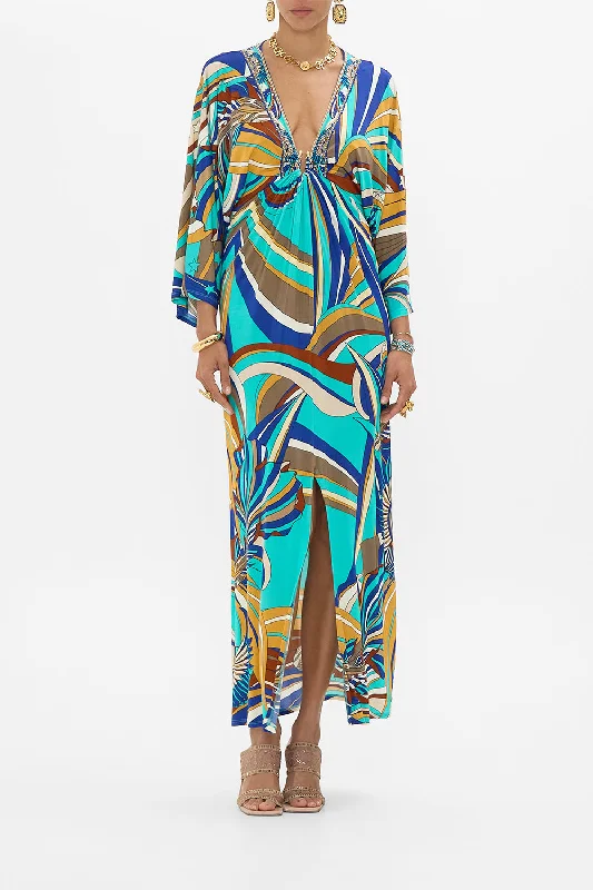 The Best Deals Won’t Wait!DRAPED JERSEY DRESS WITH HARDWARE OASIS ORACLE