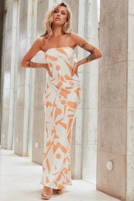Huge Price Cuts Await!Dawn Maxi Dress - Orange