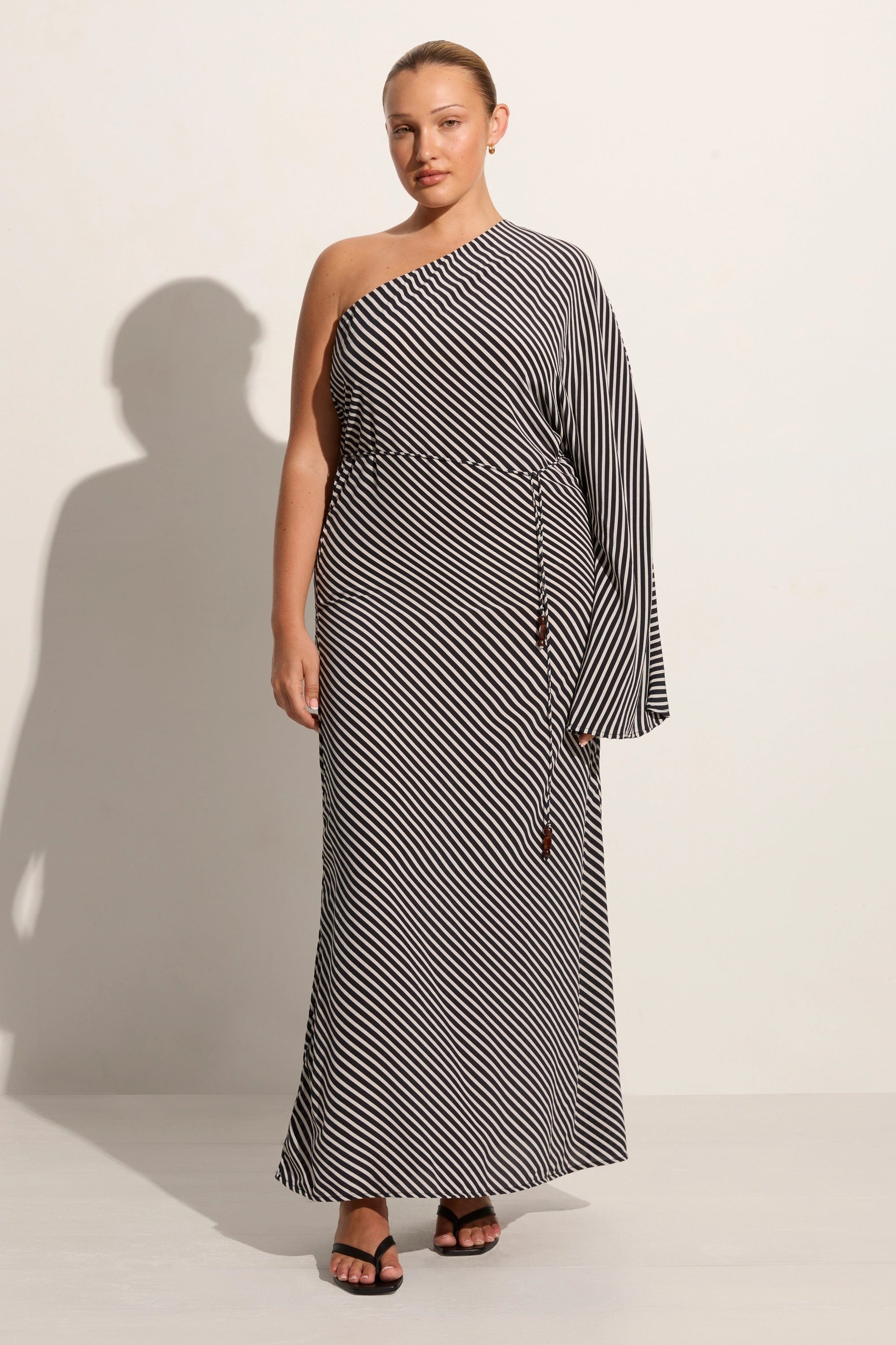 Get the Best for Less!Gino Maxi Dress Toscano Stripe Black