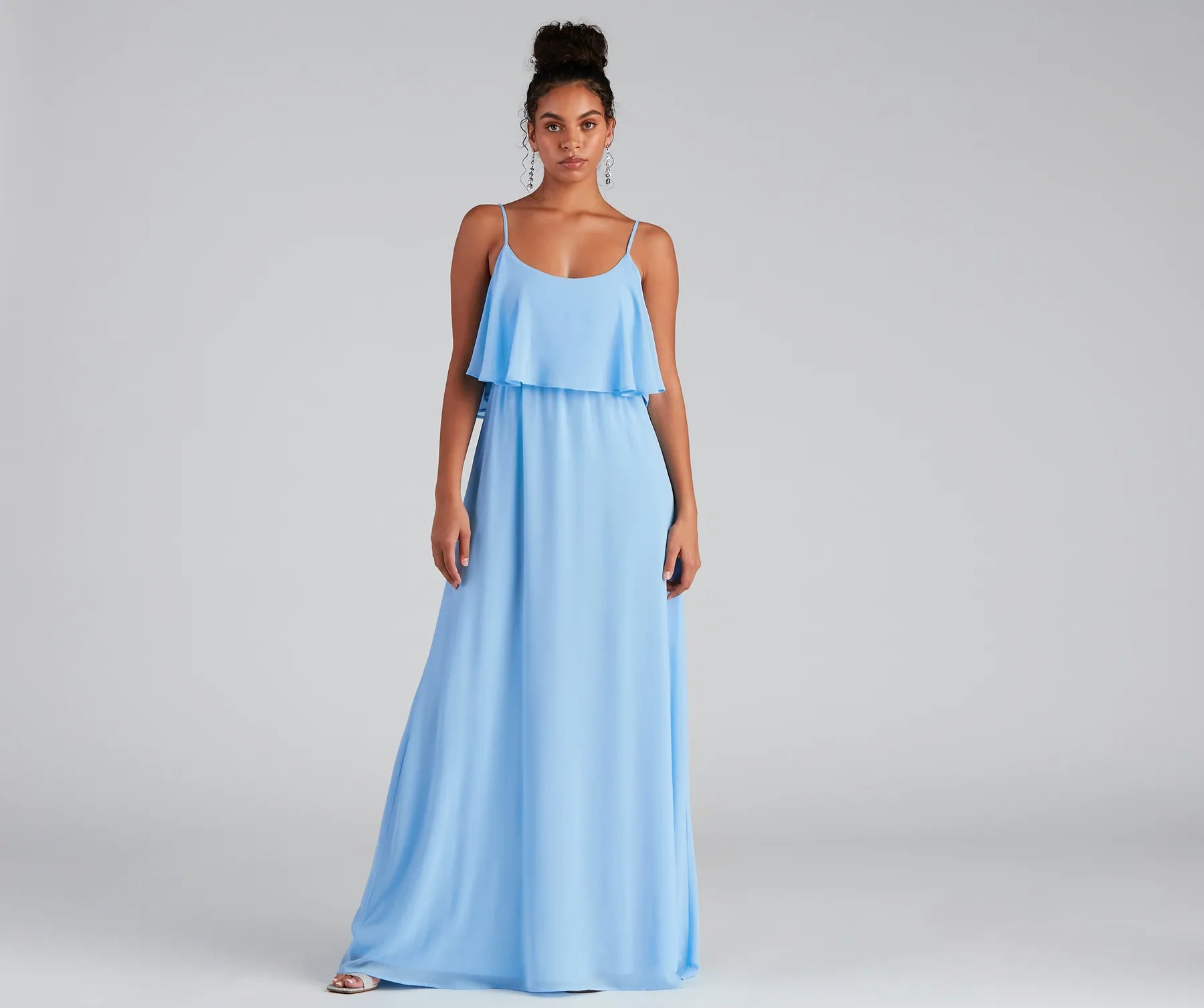Your Wallet Will Thank You!Mailyn Chiffon Ruffled Formal Dress