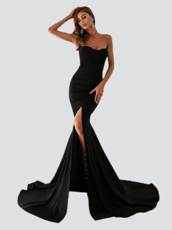 Find Your Perfect Deal Today!Strapless Mermaid Evening Dress FT1683