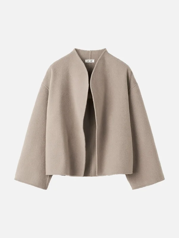 Must-Have Deals Inside!Signature Short Jacket in Dark Sand