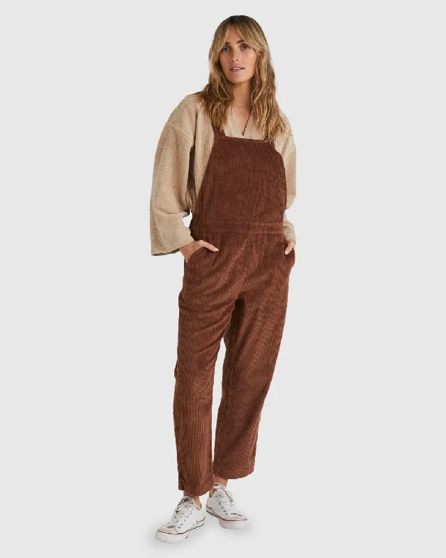 New Discounts Just Dropped!So Stoked Overalls - Dark Choc