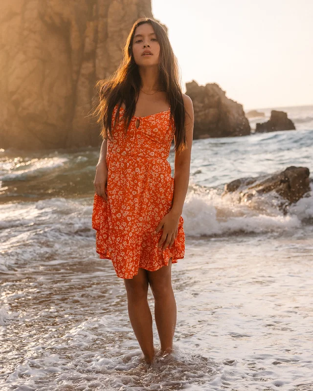 Score Big Savings Today!Texas Mini Dress - Papaya