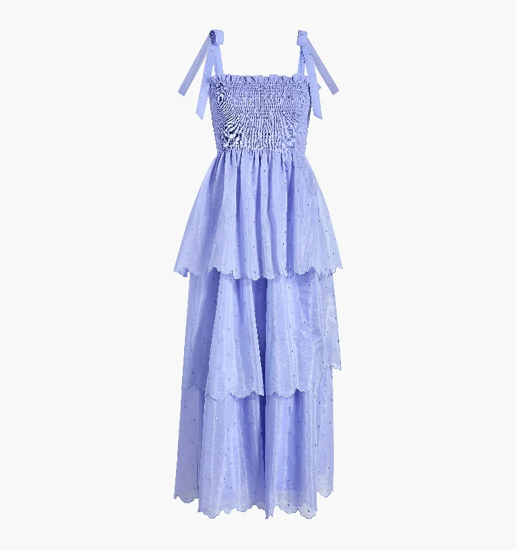 Hyacinth Organza Dot
