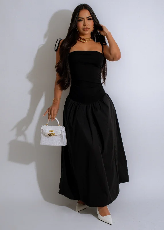 Hot Deals You Can’t Resist!Yours Truly Maxi Dress Black