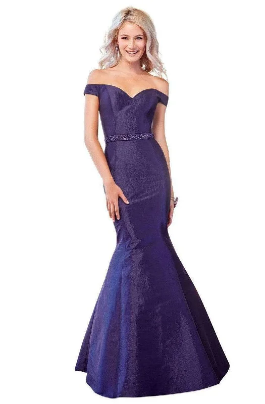 Hurry, Sale Ends Soon!Clarisse - 3443 Off Shoulder Taffeta Mermaid Gown