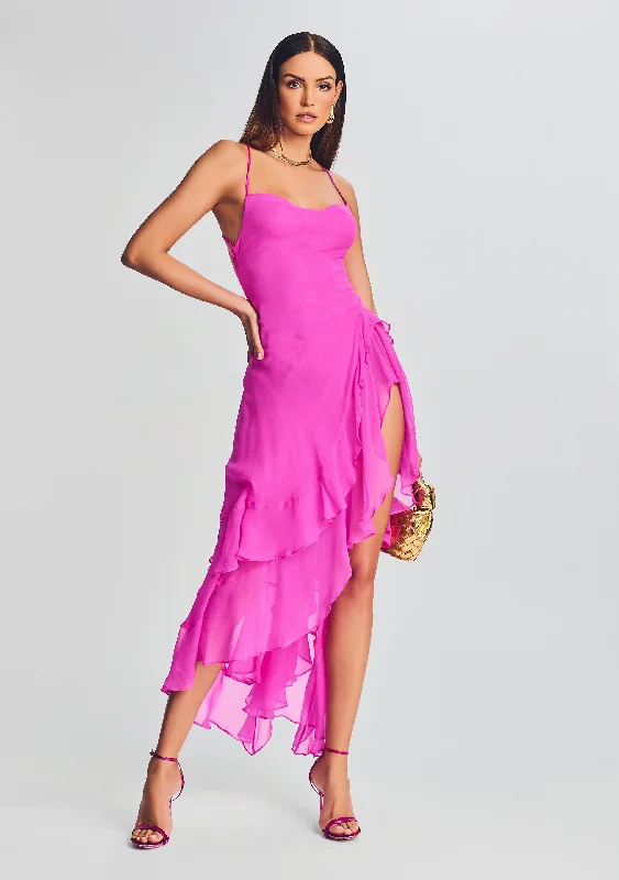 Limited-Time Price Drop!Fatima Silk Dress