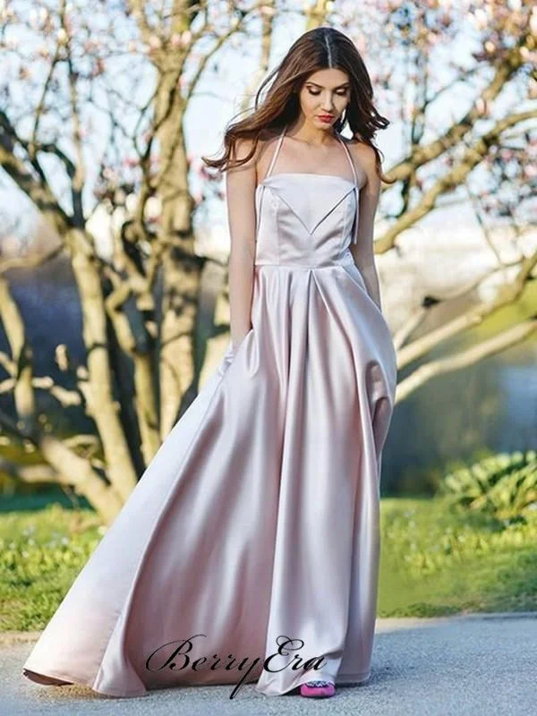 Get Ready to Save!Halter Popular Long Prom Dresses, 2020 A-line Newest Prom Dresses, Party Dresses Get Ready to Save!Halter Popular Long Prom Dresses, 2020 A-line Newest Prom Dresses, Party Dresses