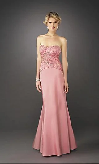 Special Discounts Inside!La Femme - 12221 Ruche-Textured Semi-Sweetheart Evening Gown Special Discounts Inside!La Femme - 12221 Ruche-Textured Semi-Sweetheart Evening Gown