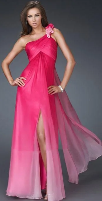 Seasonal Sale – Shop Now!La Femme - 16545 Floral-Accented Ruched Asymmetric A-line Dress Seasonal Sale – Shop Now!La Femme - 16545 Floral-Accented Ruched Asymmetric A-line Dress