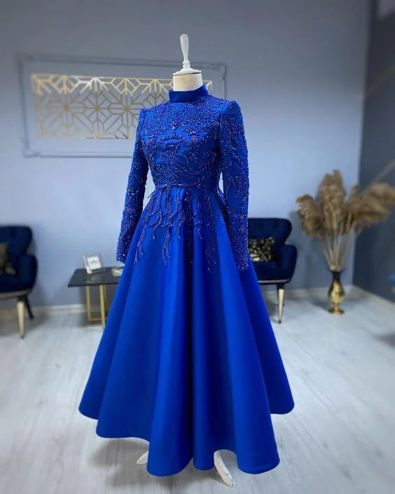 Instant Savings Await!modest blue prom dresses lace emroidery evening dress cg23788 Instant Savings Await!modest blue prom dresses lace emroidery evening dress cg23788