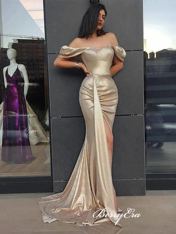 Flash Sale – Act Fast!Off Shoulder High Slit Long Prom Dresses, Mermaid Sexy 2020 Newest Prom Dresses Flash Sale – Act Fast!Off Shoulder High Slit Long Prom Dresses, Mermaid Sexy 2020 Newest Prom Dresses