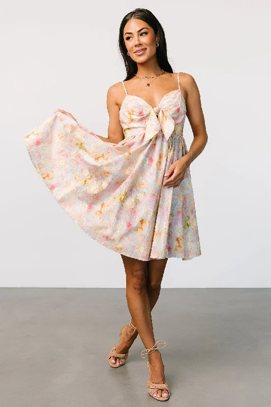 Every Deal is a Steal!Camellia Mini Dress | Pastel Multi