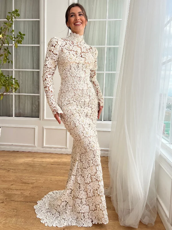 Save More with Every Purchase!Classic Floral Bridal Gown