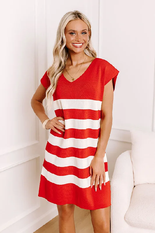 Today’s Deals, Tomorrow’s Regrets!Country Club Ready Knit Dress in Red