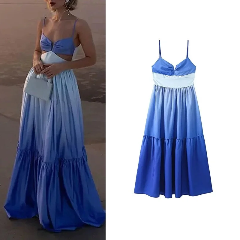 Exclusive Deals Just for You!Cuba Vintage Summer Midi Dress