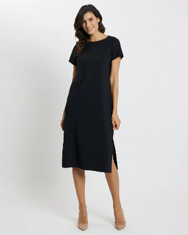 New Discounts Just Dropped!Ella Midi Dress - Lightweight Jude Cloth