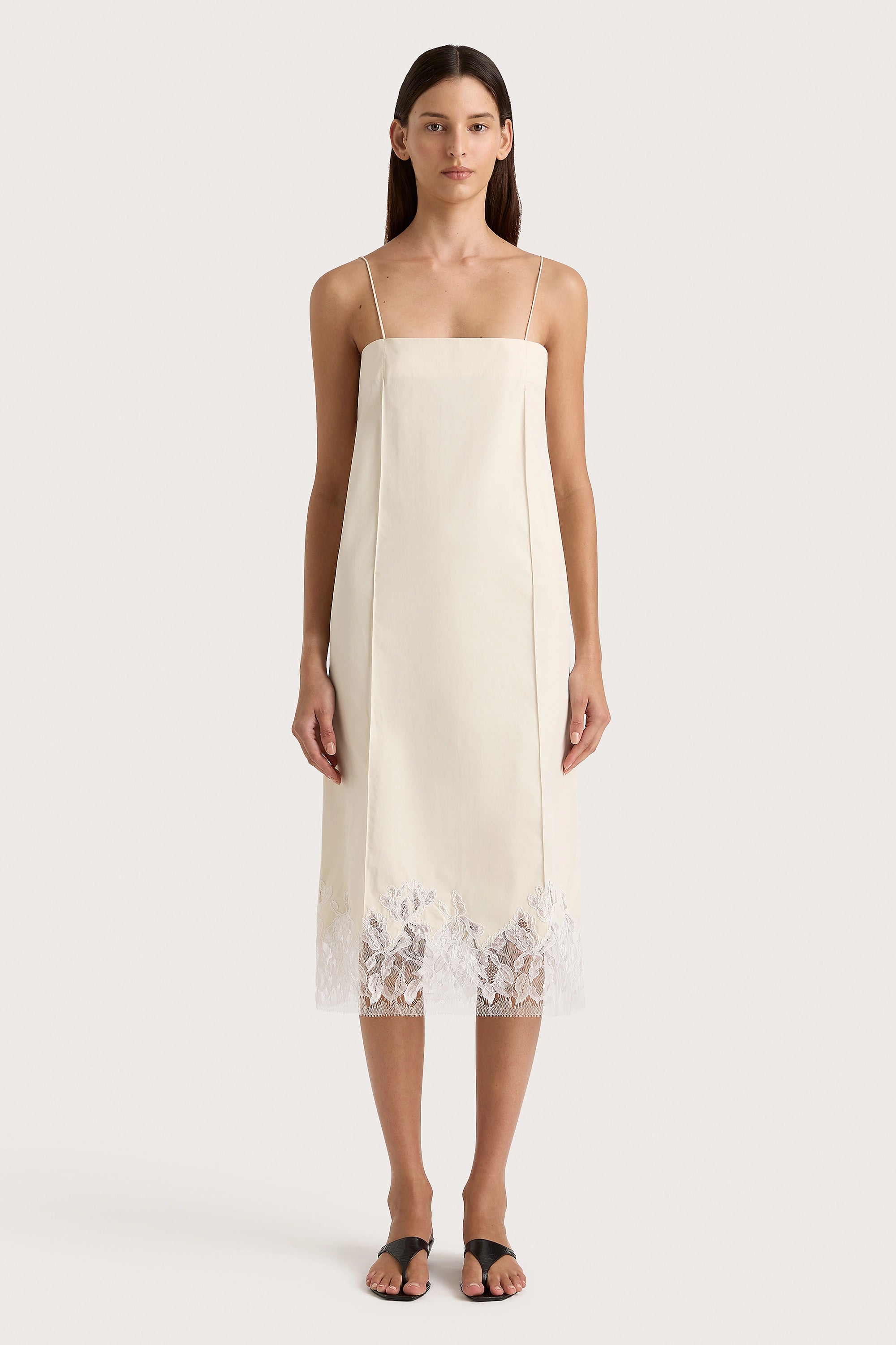 Don’t Wait – Shop Today!Etienne Midi Dress Off White