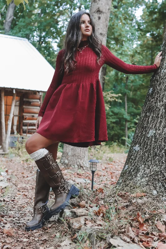 Shop Smart, Save Big!Very Cutesy Very Cabin Long Sleeve Sweater Dress