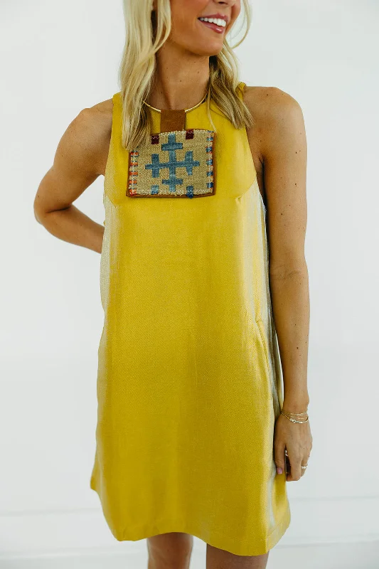 Hurry, Sale Ends Soon!Nellie Mini Dress - Marigold