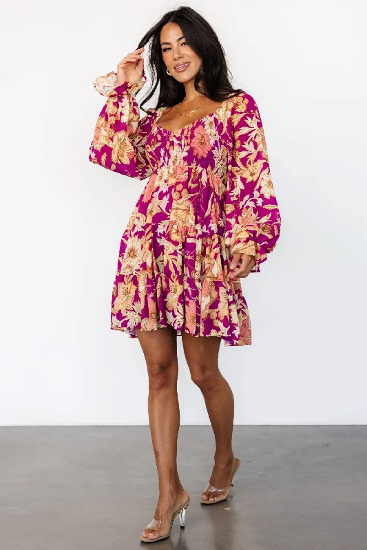Price Drops You’ll Love!Rubi Short Dress | Magenta Multi Floral