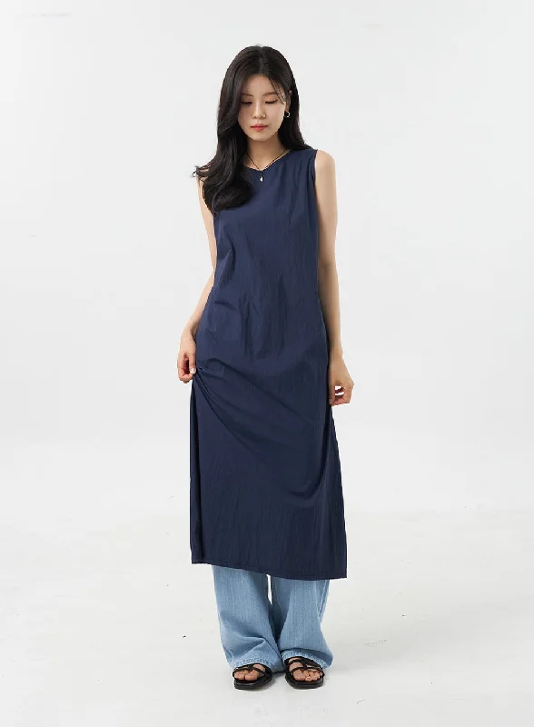Buy More, Save More!Sleeveless Maxi Dress OU308