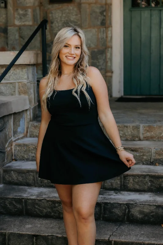 One Day Only – Huge Savings!SPANX Booty Boost Square Neck Dress