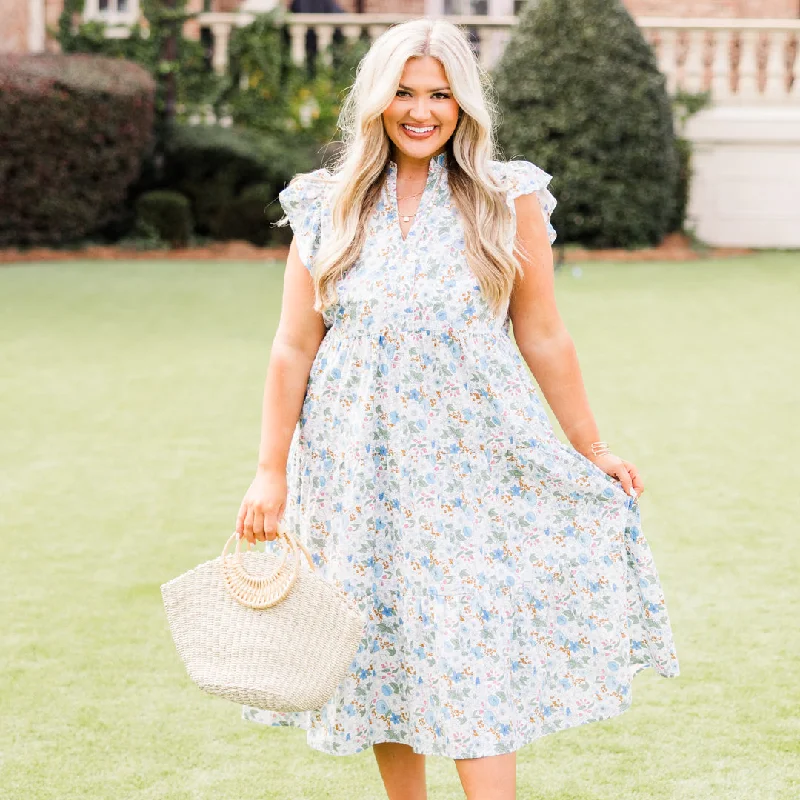 Shop More, Spend Less!Sweet Nature Dress, Blue