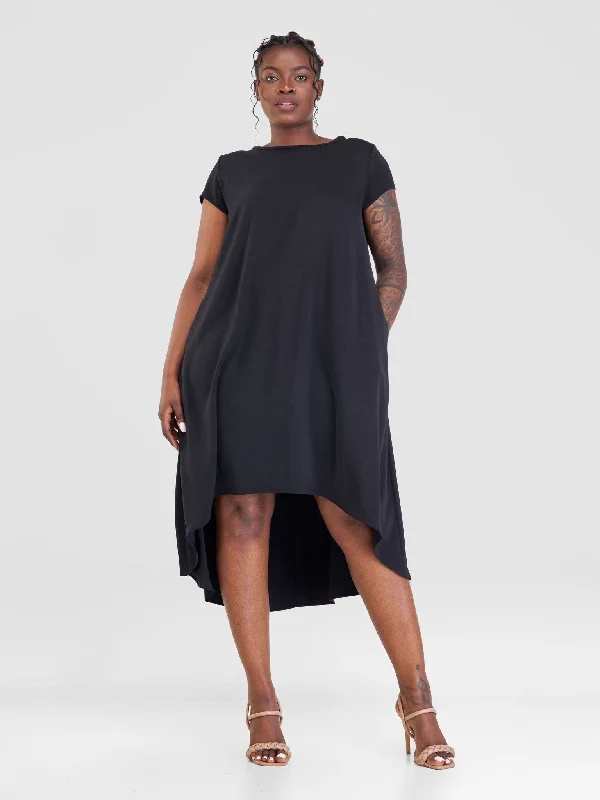 Get More for Less!Vivo Jema High Low Tent Dress - Black