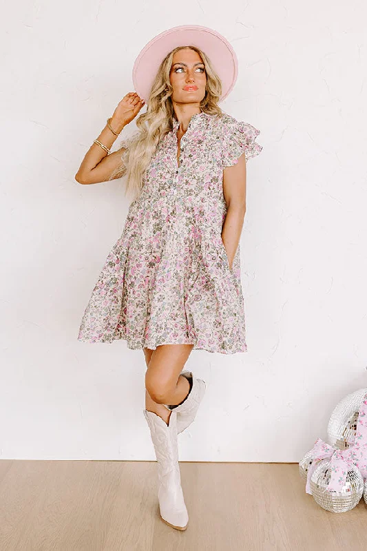 Don’t Wait – Shop Today!Wildflower Fields Mini Dress