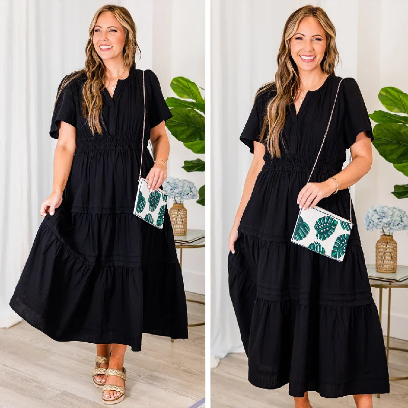 Shop Today, Save Tomorrow!Wish Me Joy Dress, Black