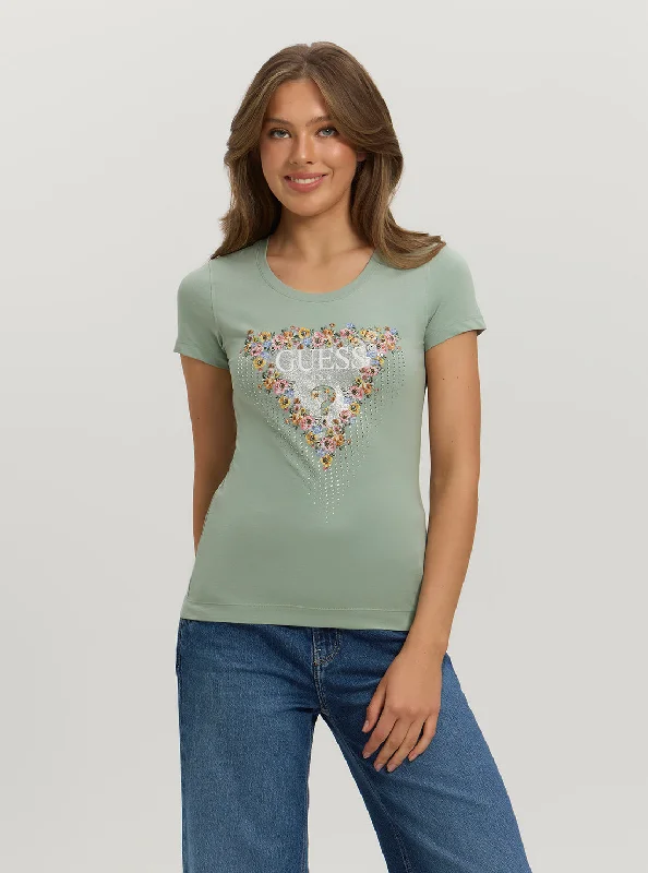 Your Wallet Will Thank You!Eco Green Logo Bouquet T-Shirt