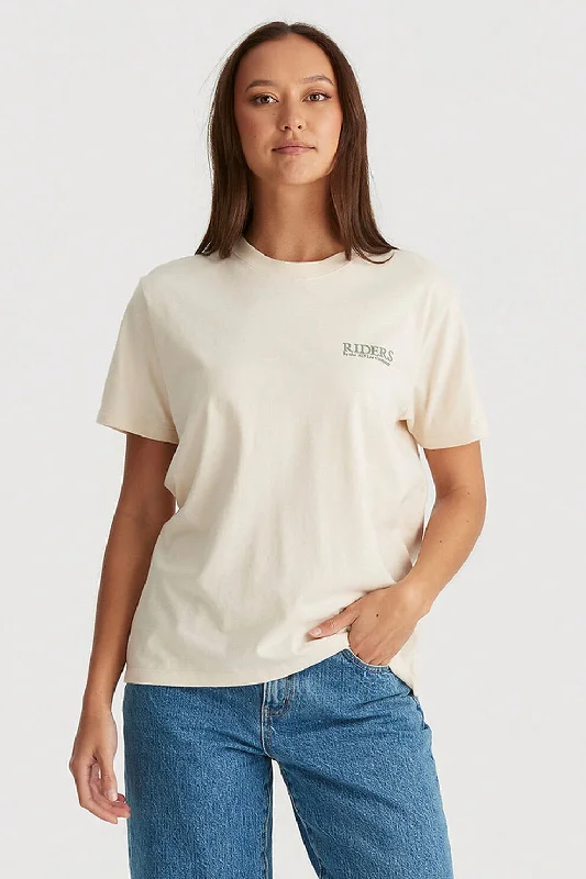 Limited Stock Available!Relaxed Oat Milk Tee